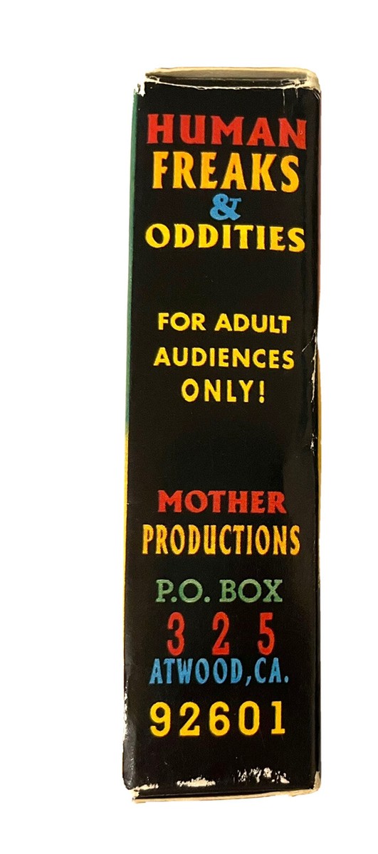 Mother Productions 1992 Human Freaks Oddities Series IV Complete
