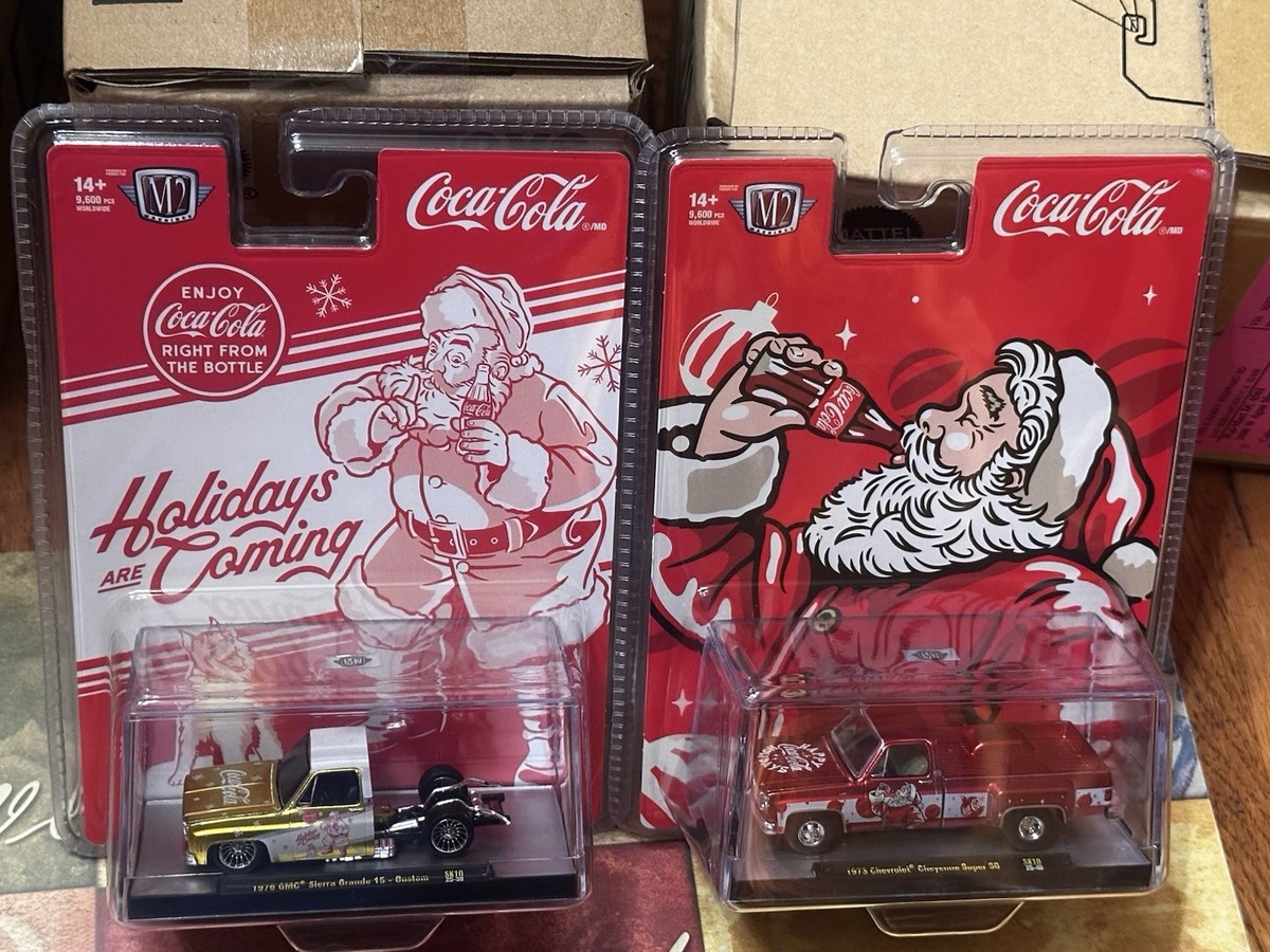 M2 Machines 2025 CHRISTMAS 1976 GMC Sierra Grande 1973 Chevorlet