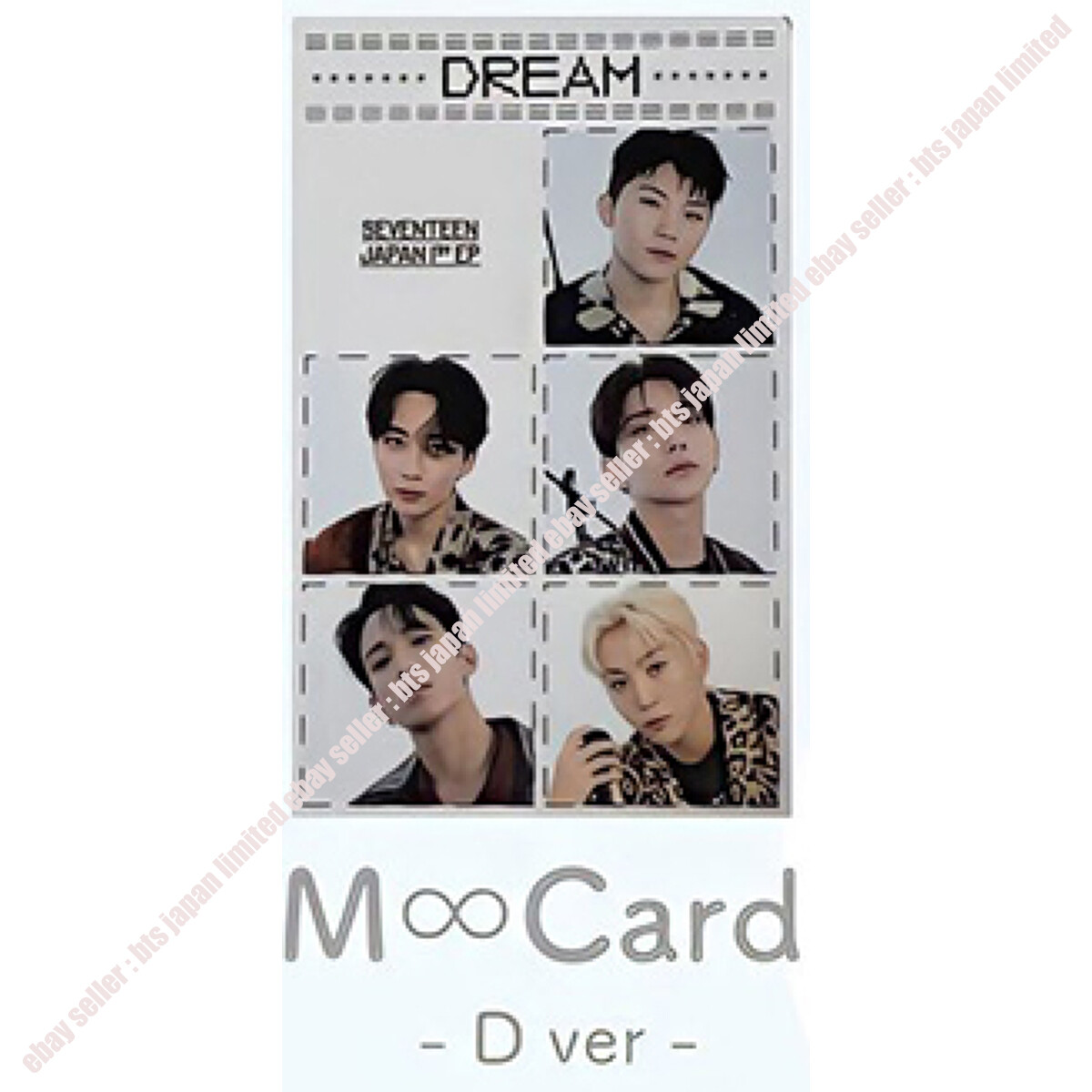 SEVENTEEN Joshua DREAM Limited Official Photocard A B C D S F