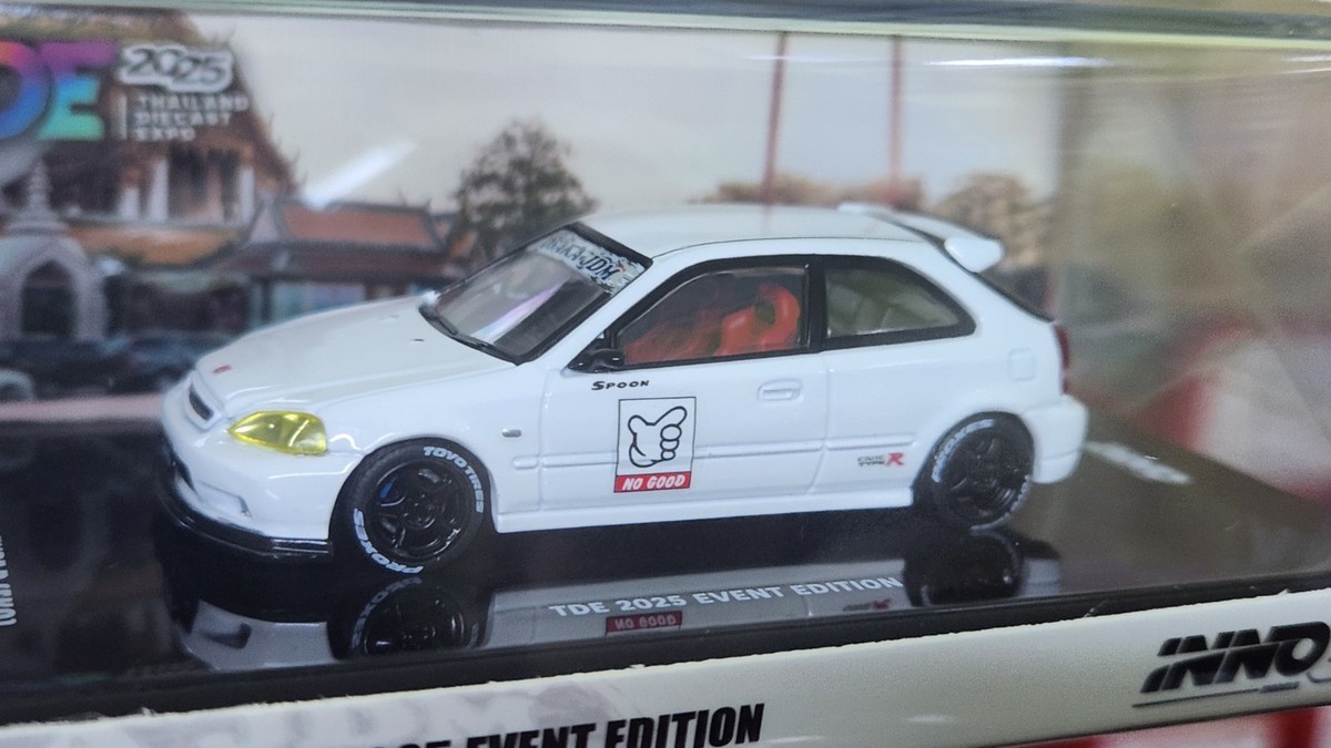 1:64 Inno64 Honda Civic Type R EK9 Thailand Diecast EXPO 2025