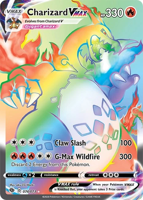 Charizard VMAX Pokémon TCG Cards for sale | eBay