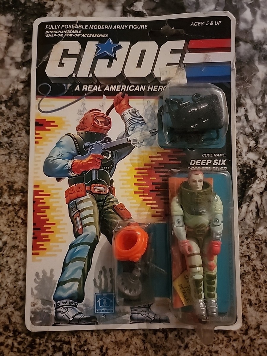 GI Joe Deep Six Deep Sea Diver 1989 Sealed | eBay