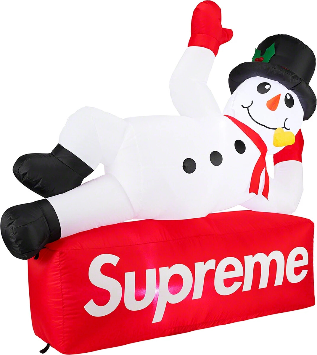 Supreme Large Inflatable Snowman FW22 Brand New Authentic Red