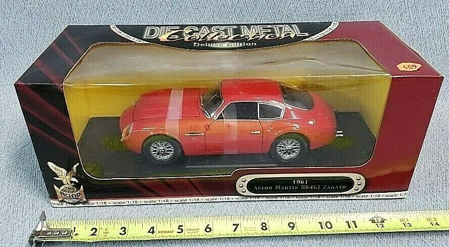 ミニカー1/18 1961 ASTON MARTIN DB4GT No.288 ミニカー1/18 1961