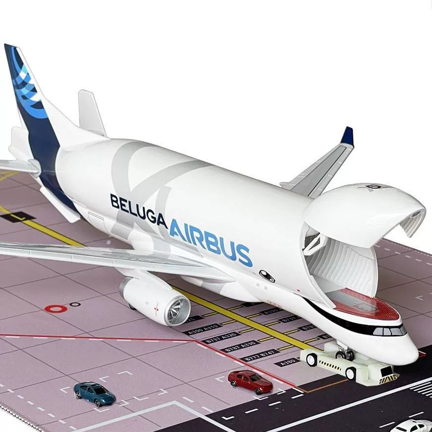 1/150 Scale Beluga Airliner Aircraft Model AIRBUS HOUSE COLOR