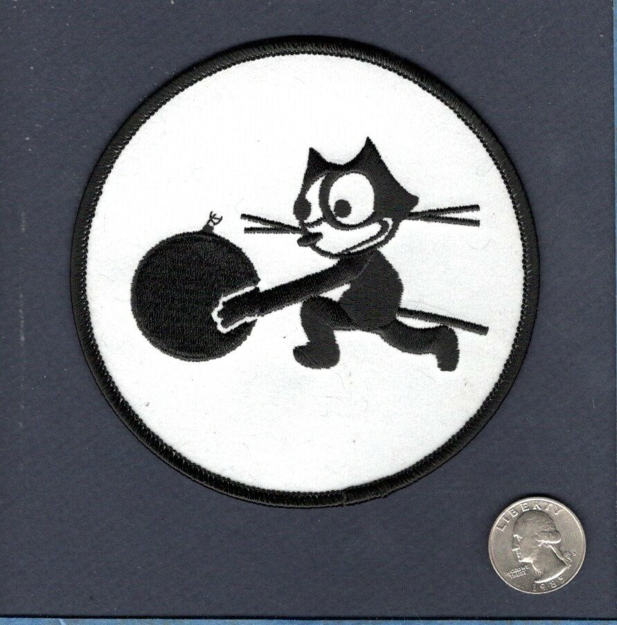 VF-3 TOMCATTERS Felix The Cat WW2 US Navy F3F F6F Grumman Fighter