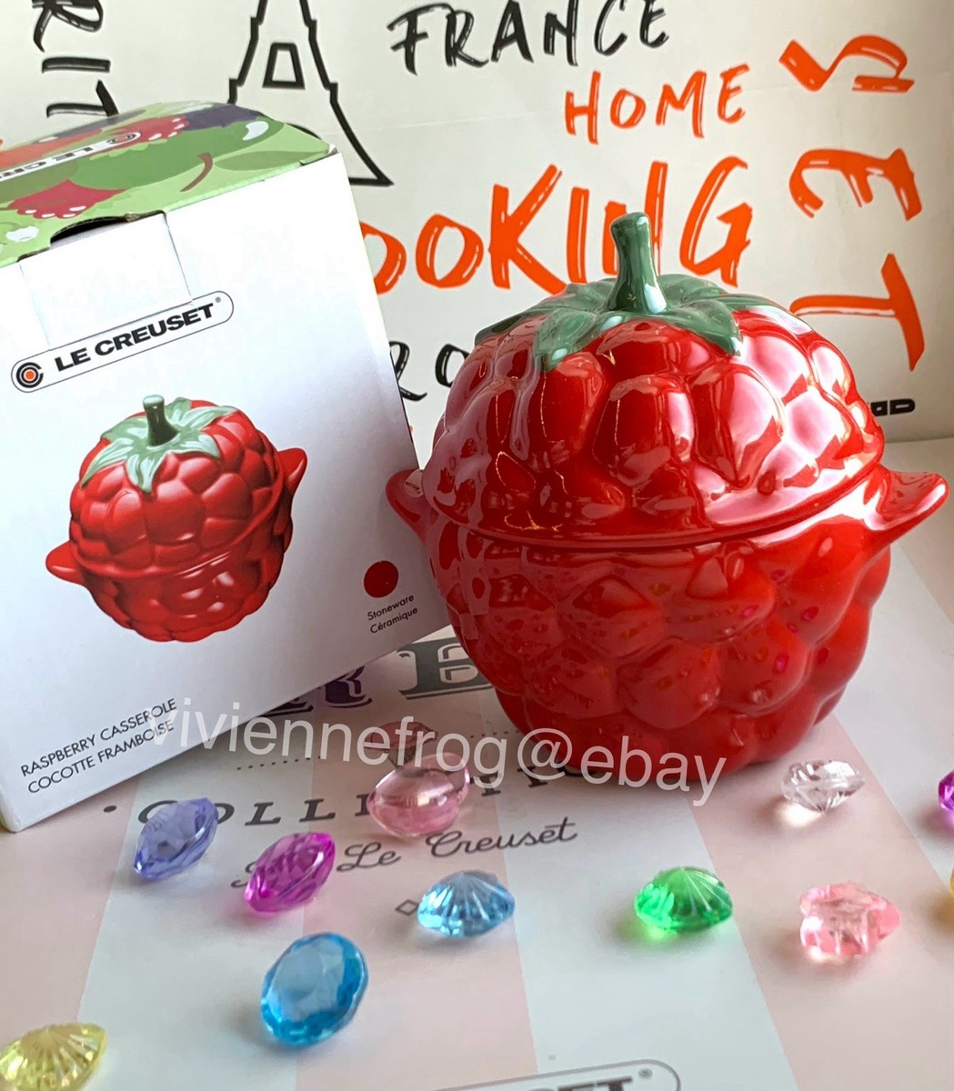 LE CREUSET FRUIT RASPBERRY BERRIES COLLECTION MINI COCOTTE PETITE