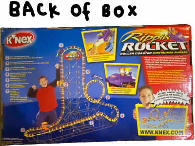 K'Nex Rippin' Rocket Roller Coaster Building Set 63166 / 63105