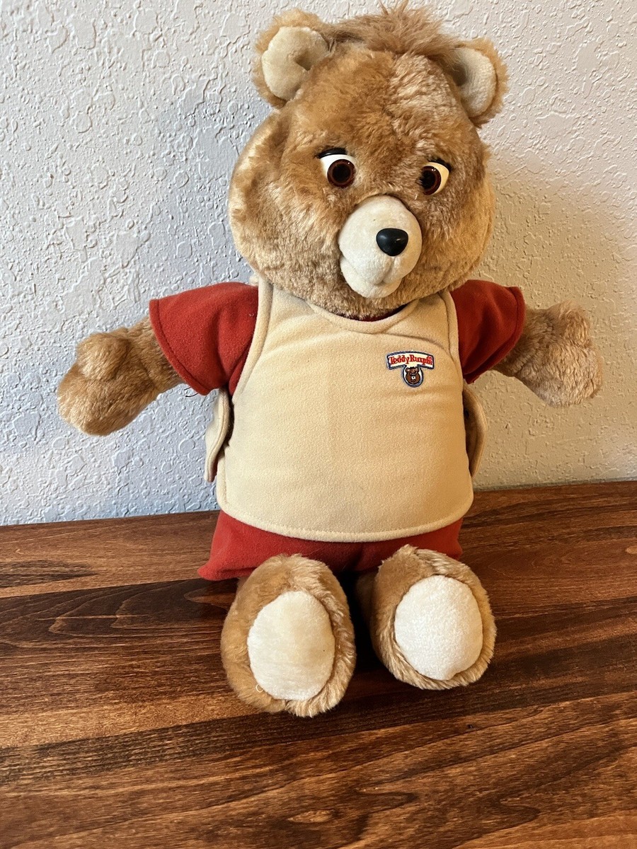 1985 Teddy Ruxpin Talking Bear World of Wonder NO CASSETTE | eBay