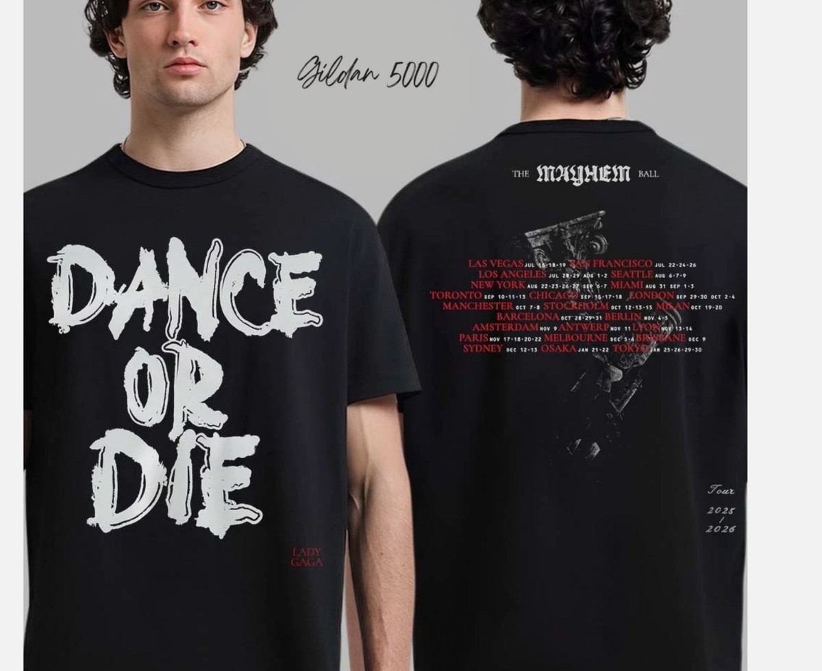 Lady Gaga The Mayhem Ball Tour 2025 2026 Exclusive Merch Dance Or