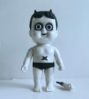 Blackpearls Ghost Hapy Little Devil Black&White Limited Sofubi