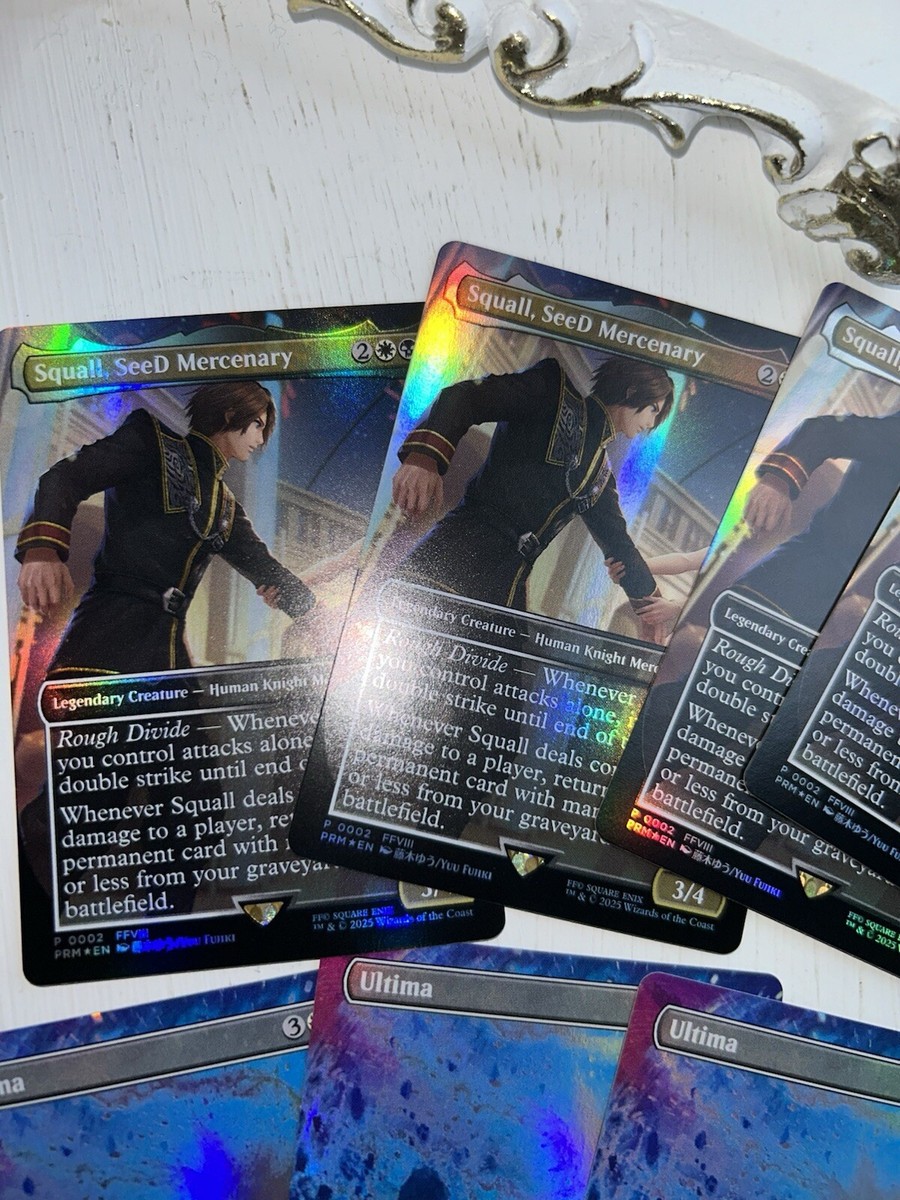 Squall,SeeD Mercenary ショーダウンプロモ Squall,SeeD Mercenary