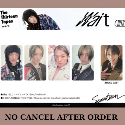 DINO SEVENTEEN The Thirteen Tapes MIXTAPE WAIT Photocard Official