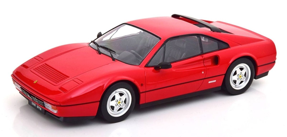1/18 Ferrari 328 GTB 1985 (Red) Diecast Model Car by KK Scale