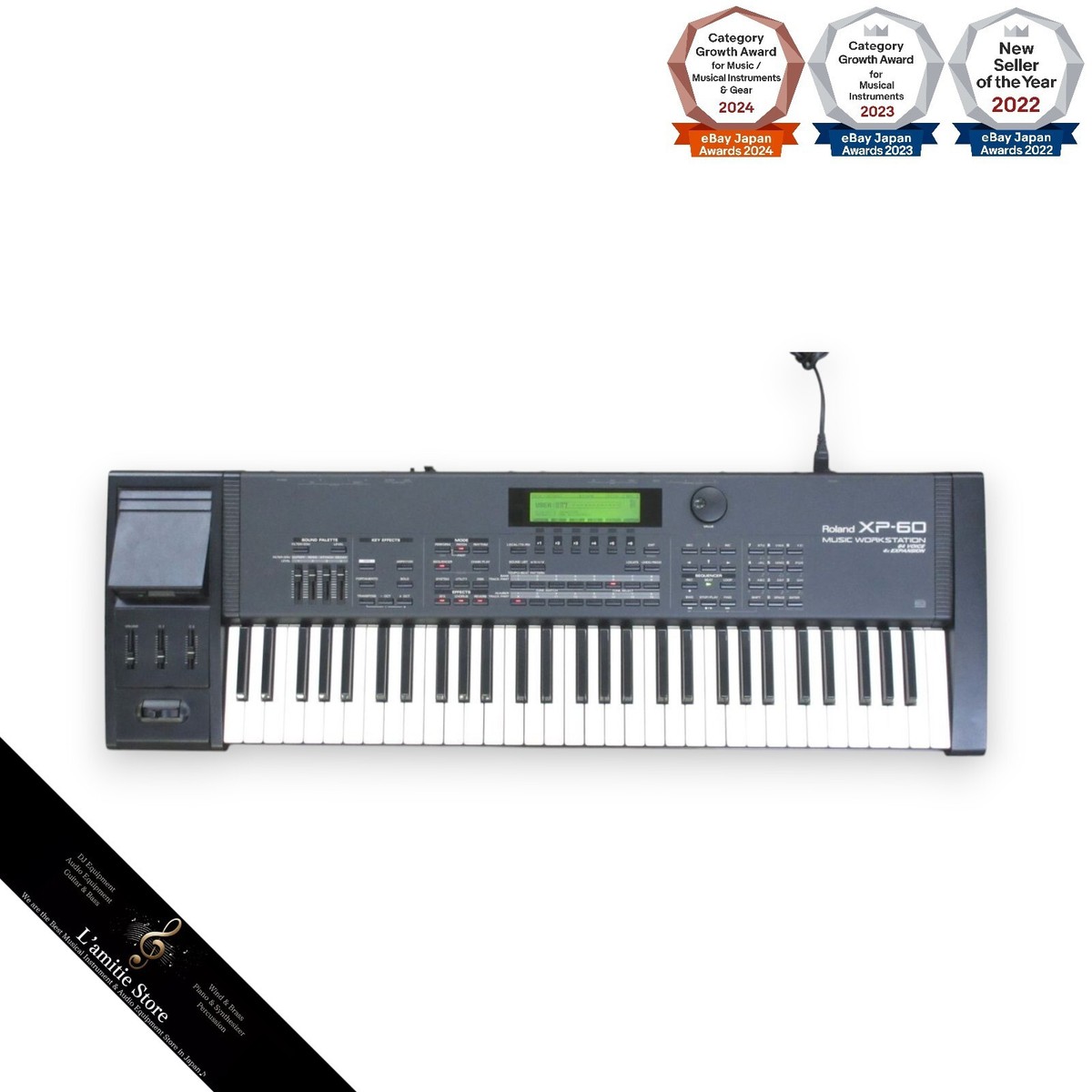 Roland XP-60 Music Workstation Synthesizer XP60 xp XP 60 Used