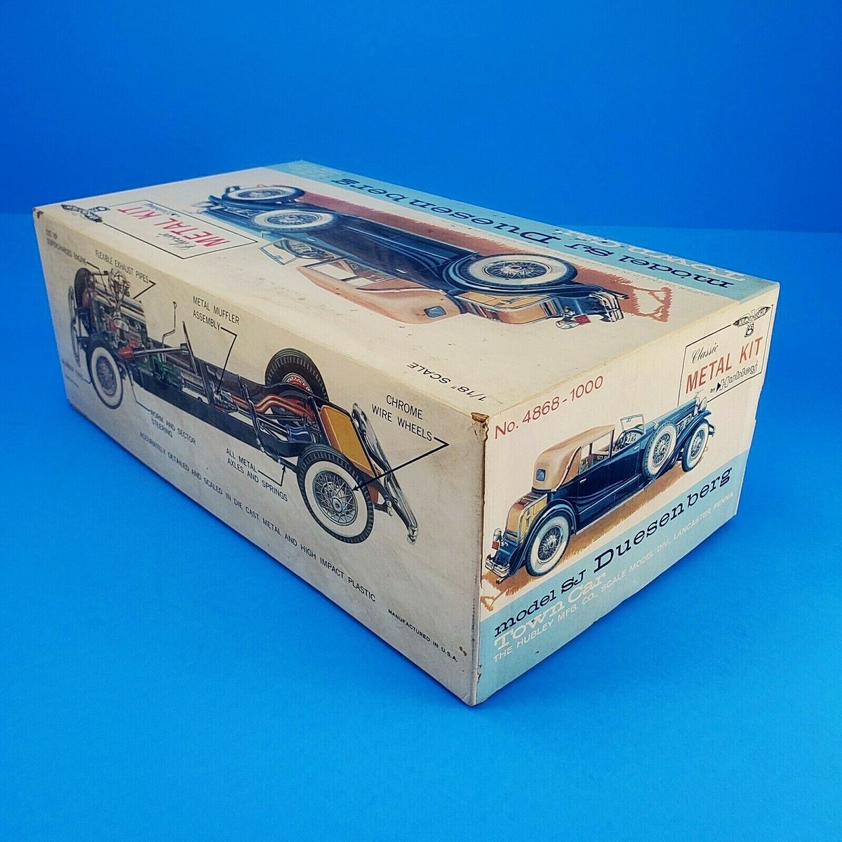 車 クラシックカー メタルキット 1/18 Duesenberg モデル
