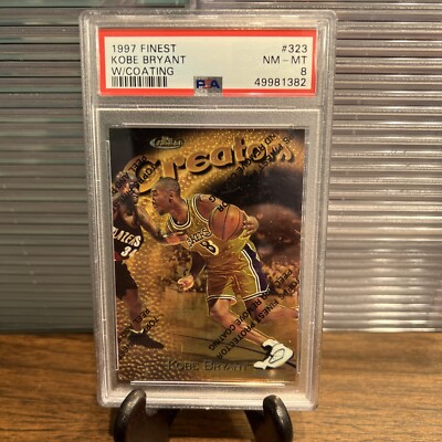 1997-98 Topps Finest - Rare Gold Kobe Bryant #323 Refractor /289