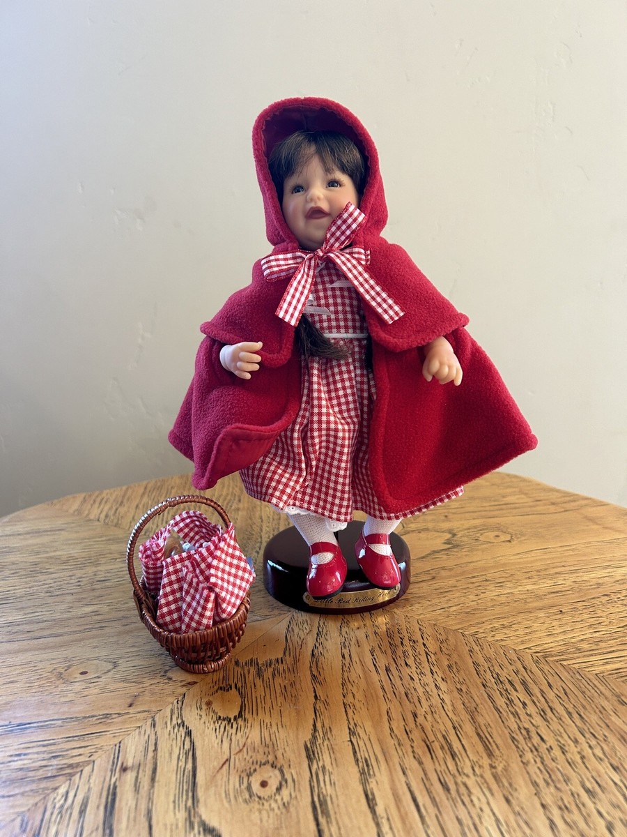 Little Red Riding Hood Porcelain Doll Lee Middleton Doll by Reva