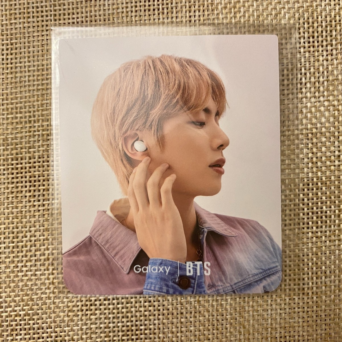 BTS JIN [Samsung Galaxy Z Flip 4] Official Photocard, Limited