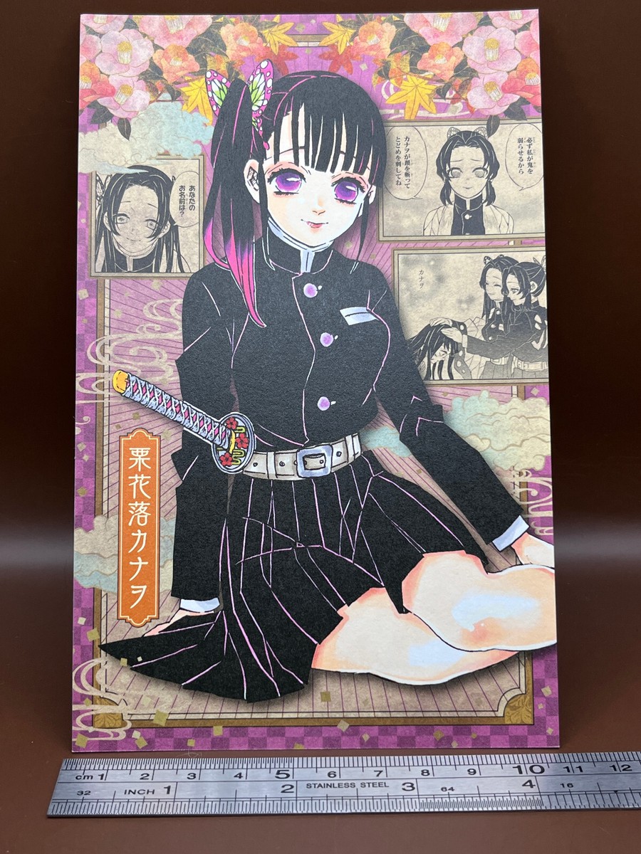 Kanao Tsuyuri Demon slayer Kimetsu No Yaiba Post Card Volume 20
