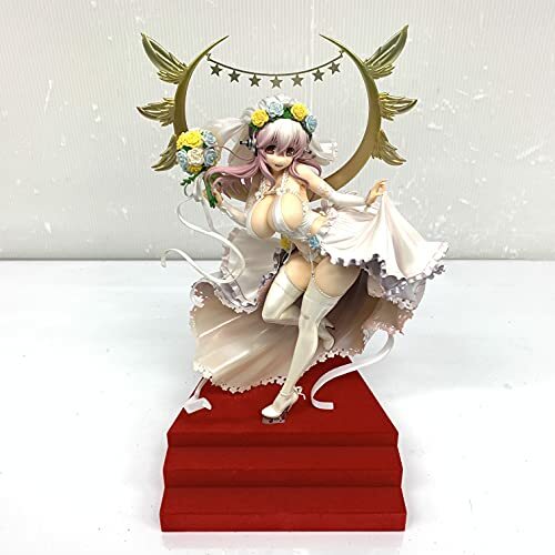 Super Sonico 10th Anniversary Figure Wedding Ver. 1/6 350mm GOOD