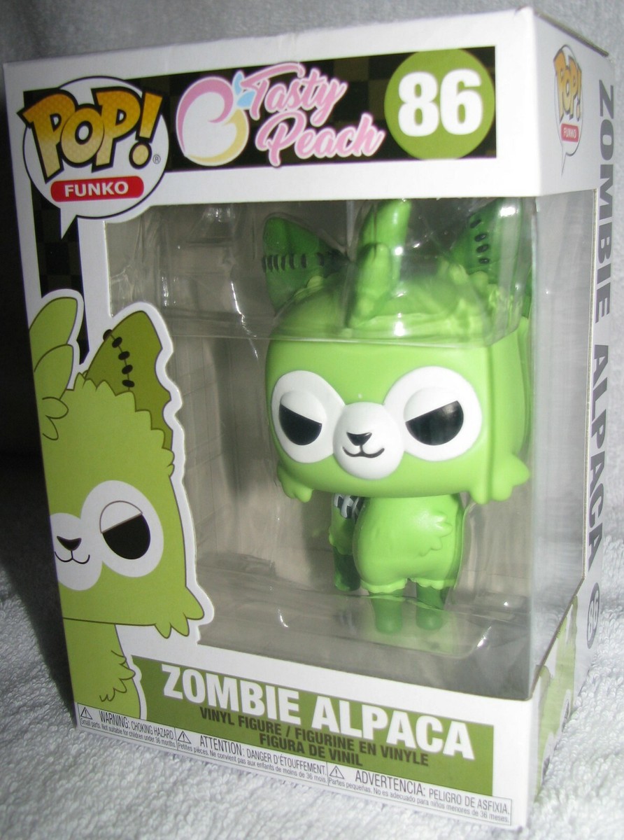 Funko POP! Tasty Peach Vinyl Figure #86 Zombie Alpaca | eBay