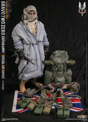 1/6 DAMTOYS British Army Special Air Service (SAS) Gunner Gulf War
