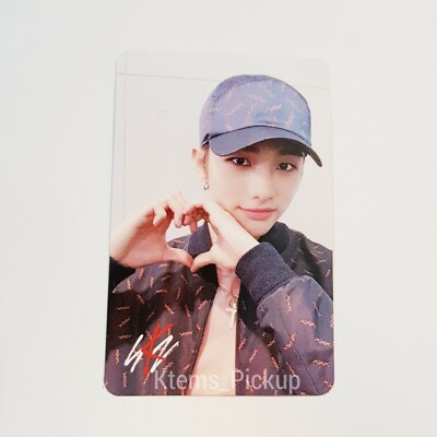 Stray Kids photocard album Cle Miroh Official Photo card : HyunJin