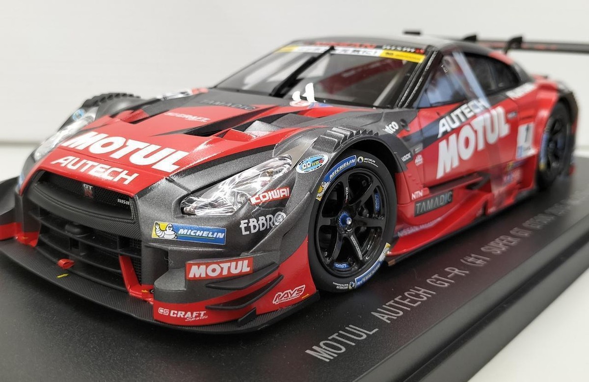 EBBRO 1/18 Nissan Motul Autech GT-R #1 Super GT500 2015 Rd.2 Fuji
