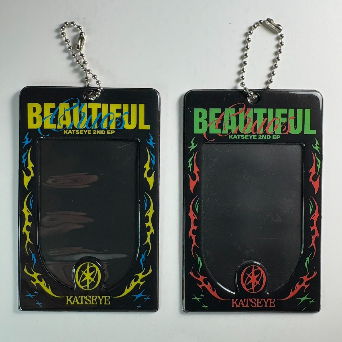 KATSEYE] Official BEAUTIFUL CHAOS Album Photocard Holder | eBay