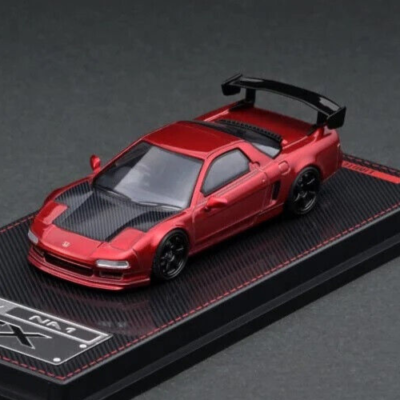Ignition Model Honda-Acura Red Metallic NSX (NA1) 1:64 Diecast Car