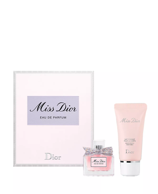 Miss Dior 0.17 oz / 5 ml Eau de Parfum Miniature and Body Milk