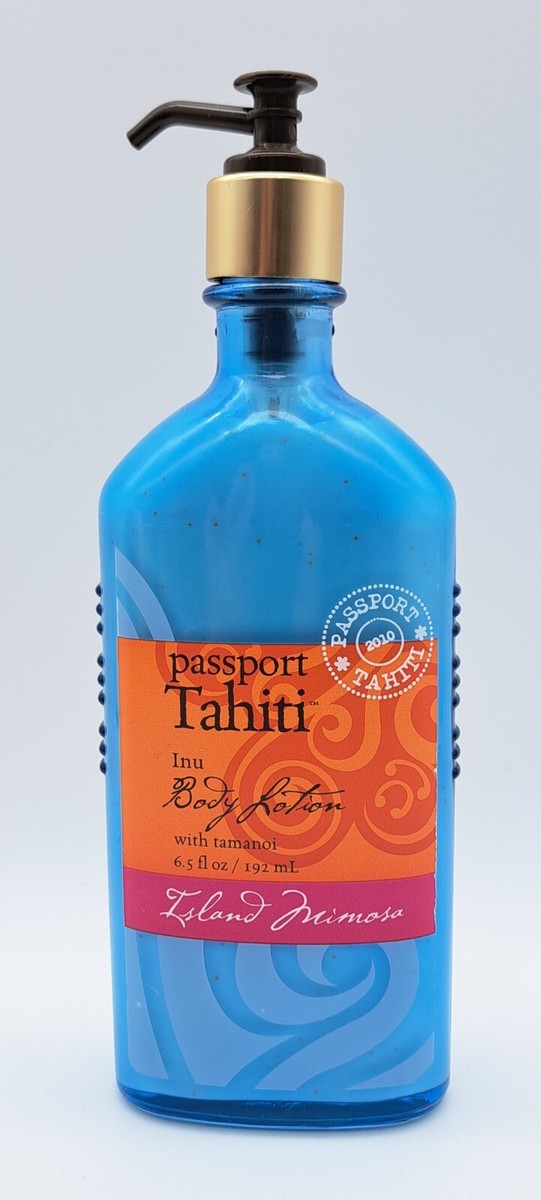Bath & Body Works ISLAND MIMOSA PASSPORT TAHITI INU Lotion W