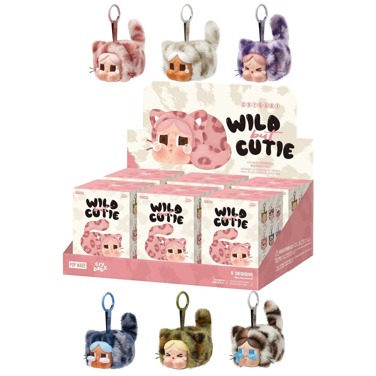100% Authentic POP MART Crybaby Wild But Cutie Confirmed Pendant