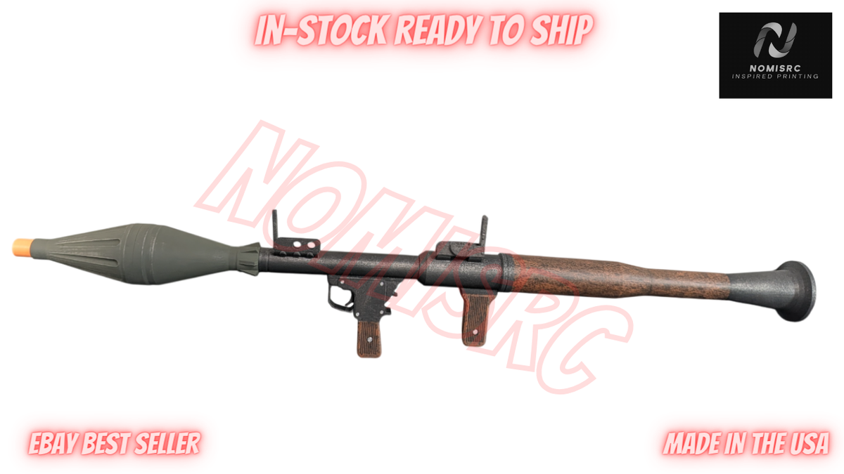 RPG-7 Rocket Launcher - 3D Print - RPG 7 - High Quality Replica