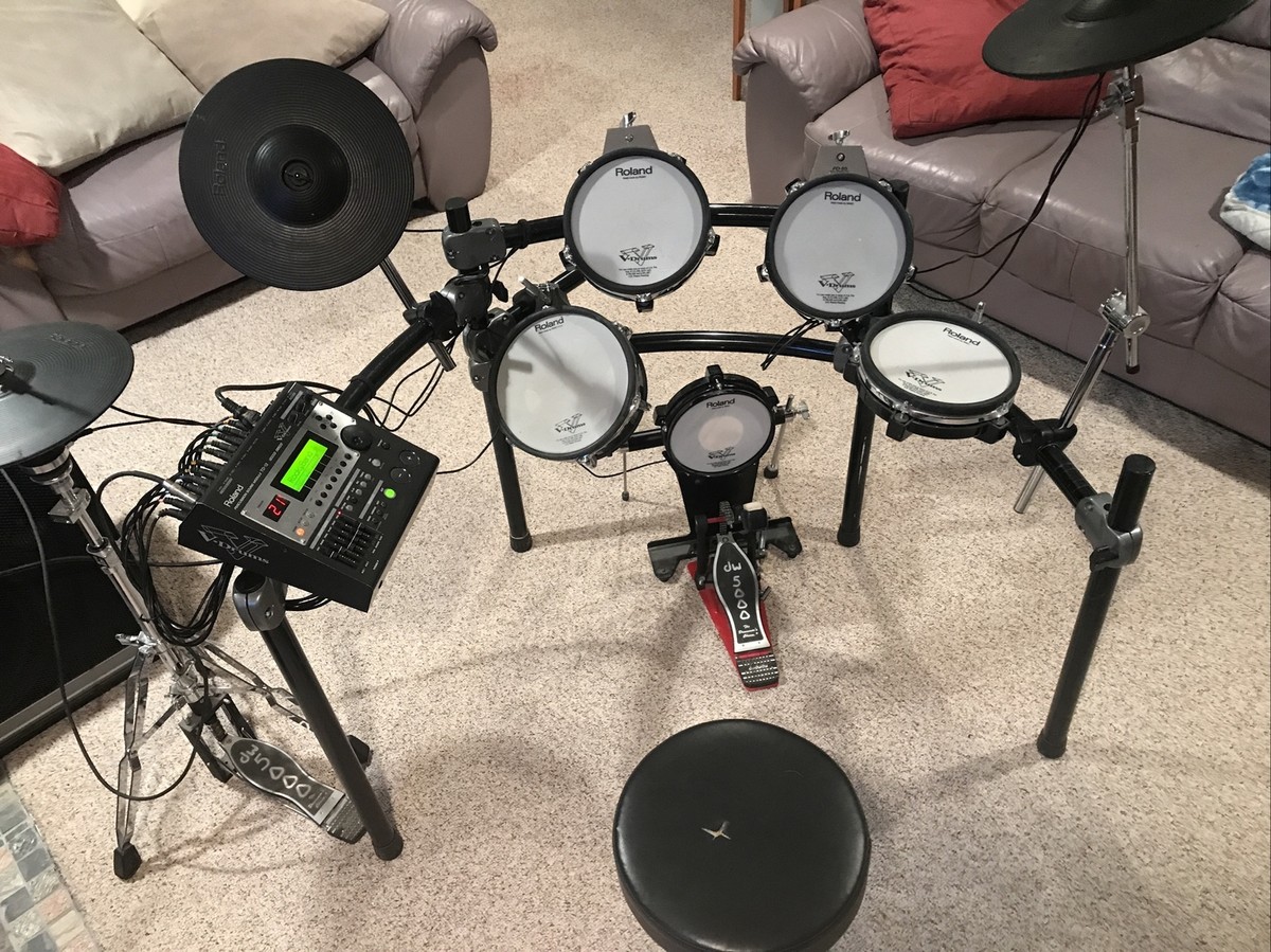 Roland TD-12 V-Series Electronic Drumset Used Good Condition | eBay