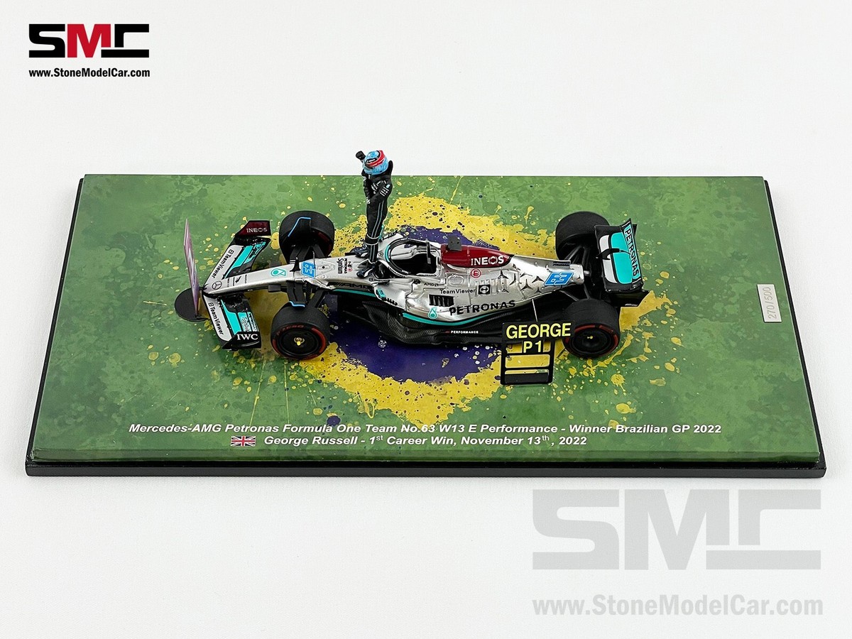 1/43 Spark メルセデスAMG W13 J.ラッセル バーレーンGP Mercedes F1