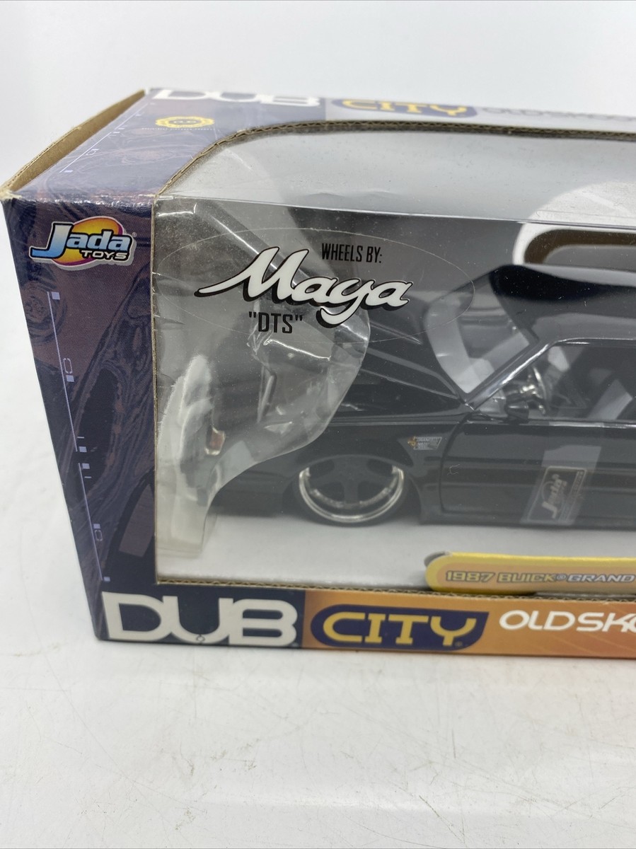 Jada Dub City Old Skool 1987 Buick Grand National Regal Black 1:24