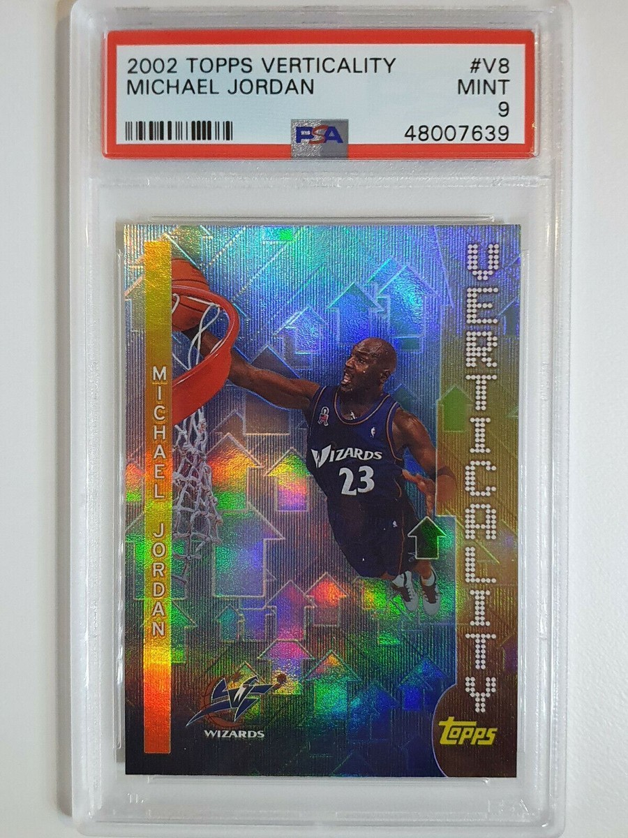 2002 Topps Michael Jordan #V8 VERTICALITY - PSA 9 | eBay
