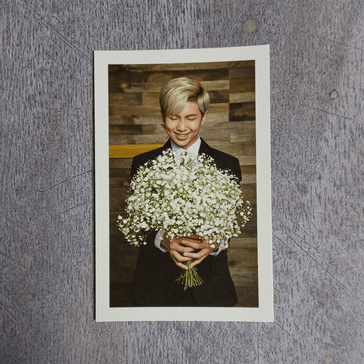 BTS 2015 2nd Army Membership Kit Official Photo Card - RM Set of 2