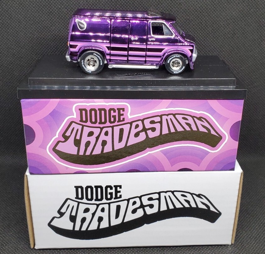 2023 Hot Wheels RLC Dodge Tradesman Van with opening doors !Only