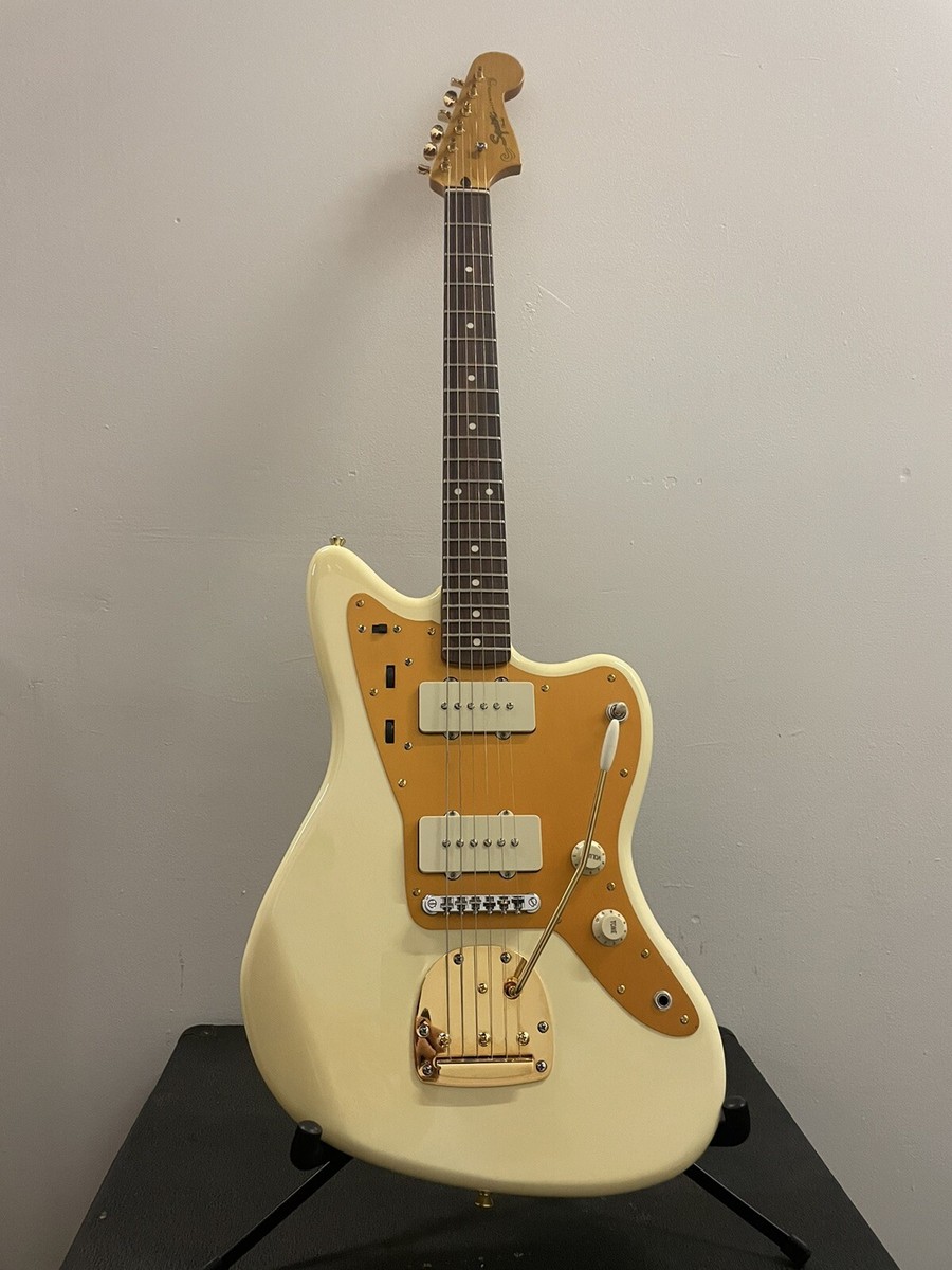 2012 Fender China Squier J Mascis Jazzmaster Vintage White Rare