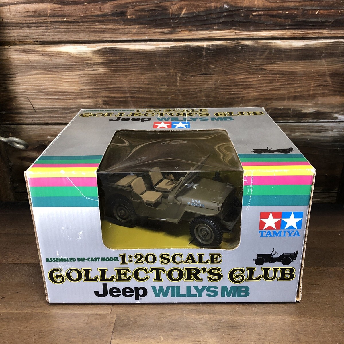 Vintage Tamiya 1:20 scale jeep willys mb Collector's Club | eBay