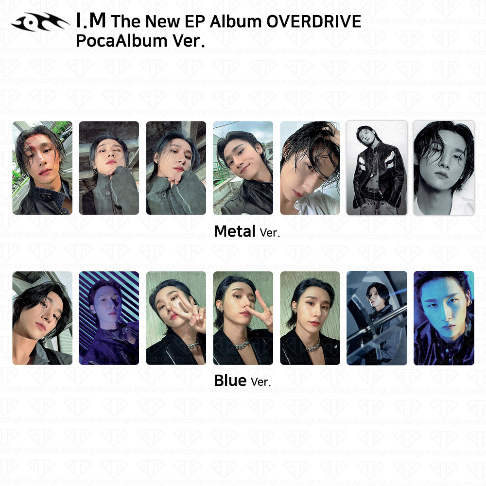 MONSTA X I.M The New Ep OVERDRIVE PocaAlbum Ver Official Photocard