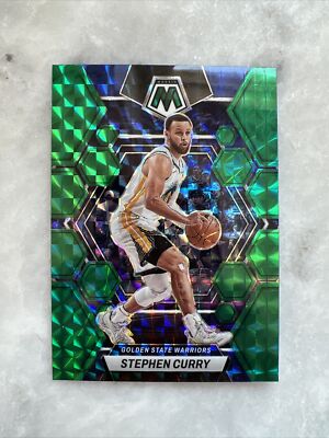 2022-2023 Panini Mosaic Steph Curry Green Prizm #92 | eBay