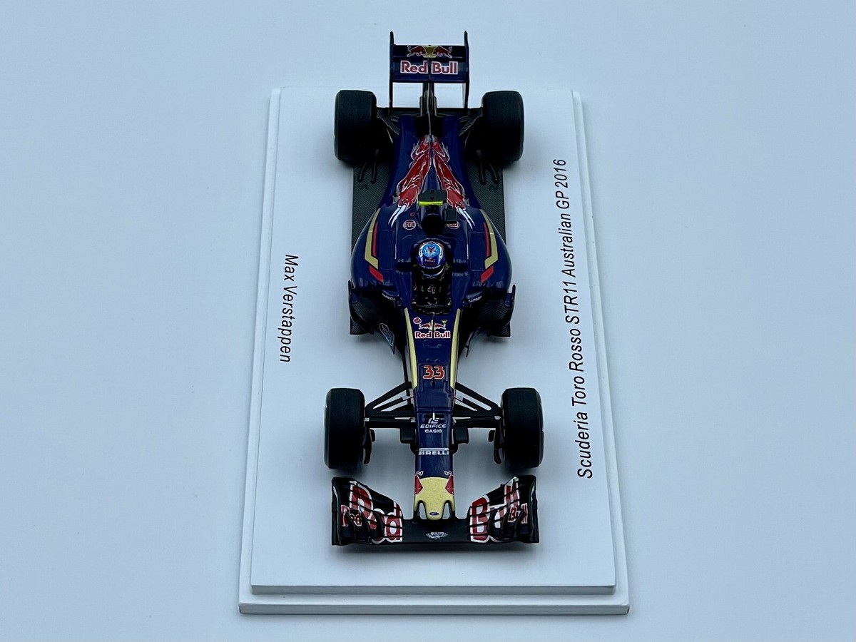 1:43 Spark Toro Rosso F1 STR11 #33 Max Verstappen Austrlia GP 10th