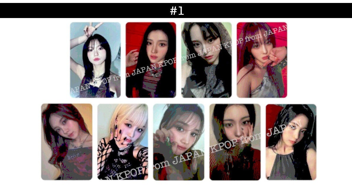 Kep1er Kep1going Kep1ien SOLO Standard Official Photocard Japan