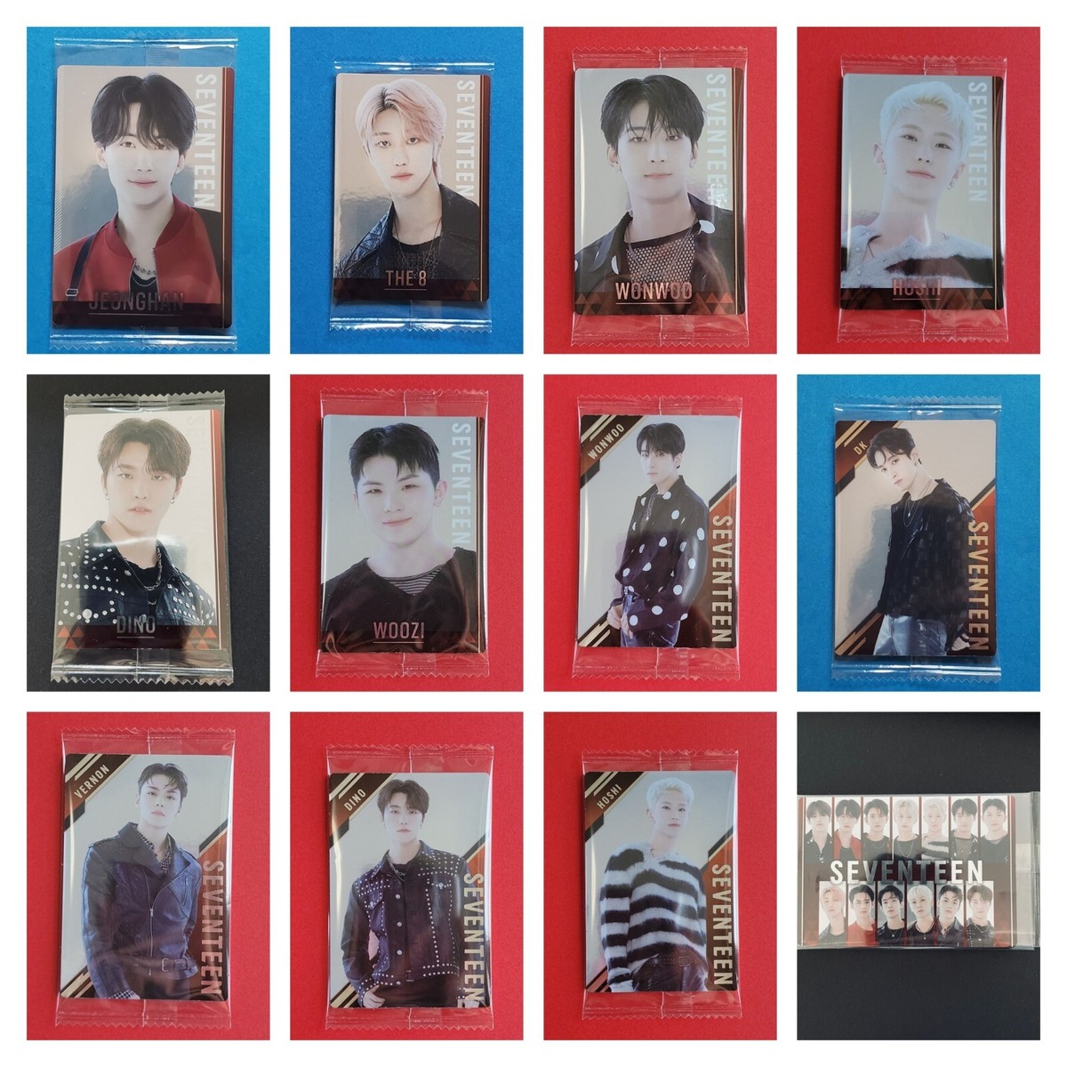 SEVENTEEN Photo card BANDAI wafer official Japan Limted SVT PC