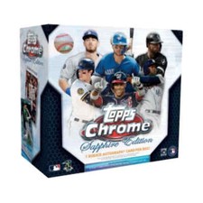 2020 Topps Chrome Sapphire Edition Baseball Checklist, Set Info, Boxes