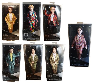Mattel BTS Idol Bangtan Boys Dolls V J-Hope Suga Jin Jimin
